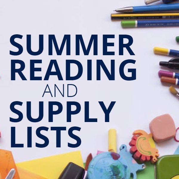 Read more about the article 22-23 Summer Reading & Supply List