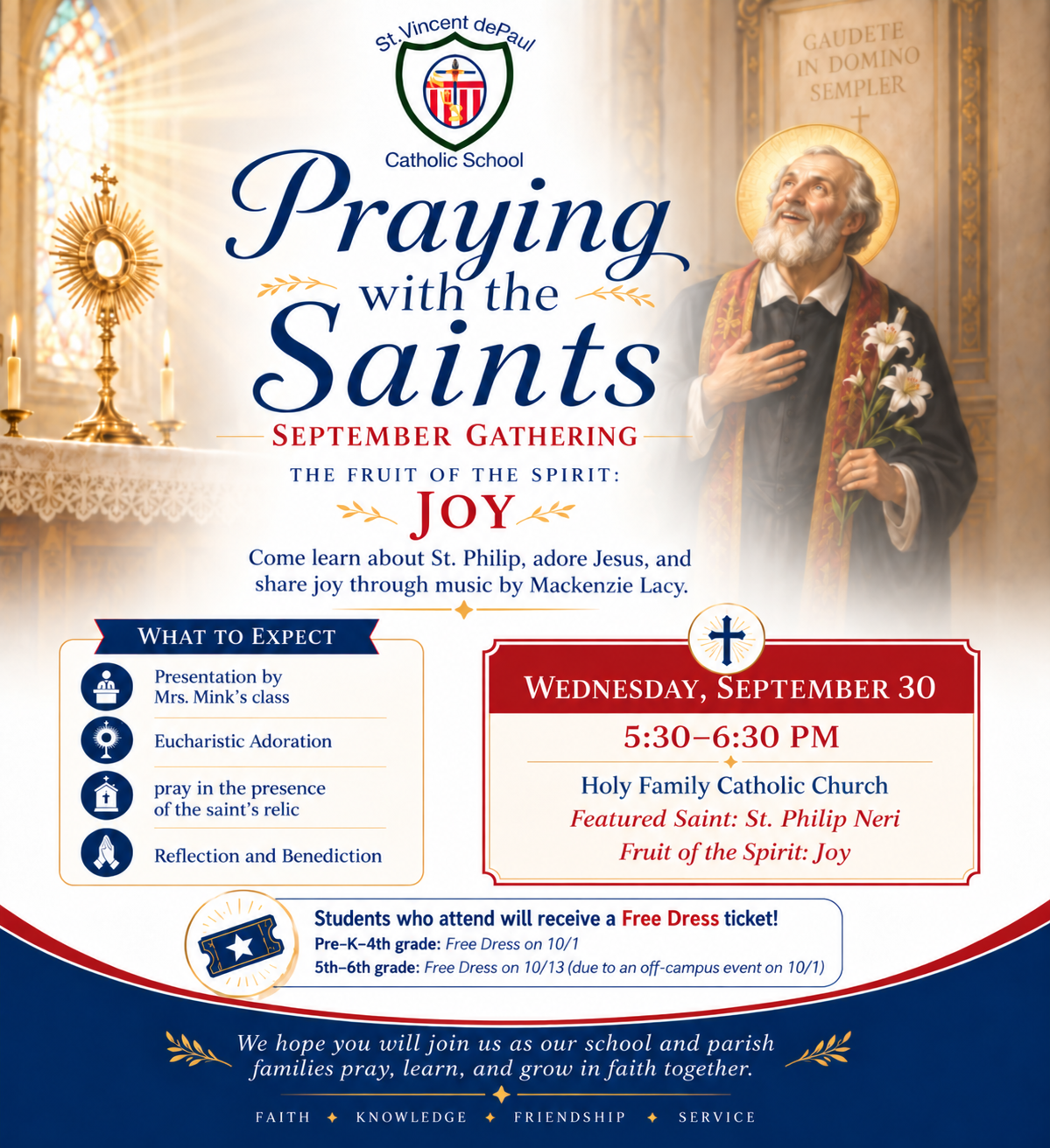 You are currently viewing Praying with the Saints – September