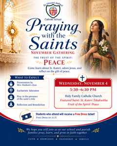 Read more about the article Praying with the Saints – October